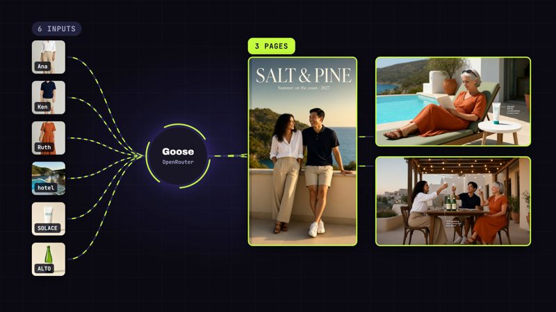 A hotel brochure