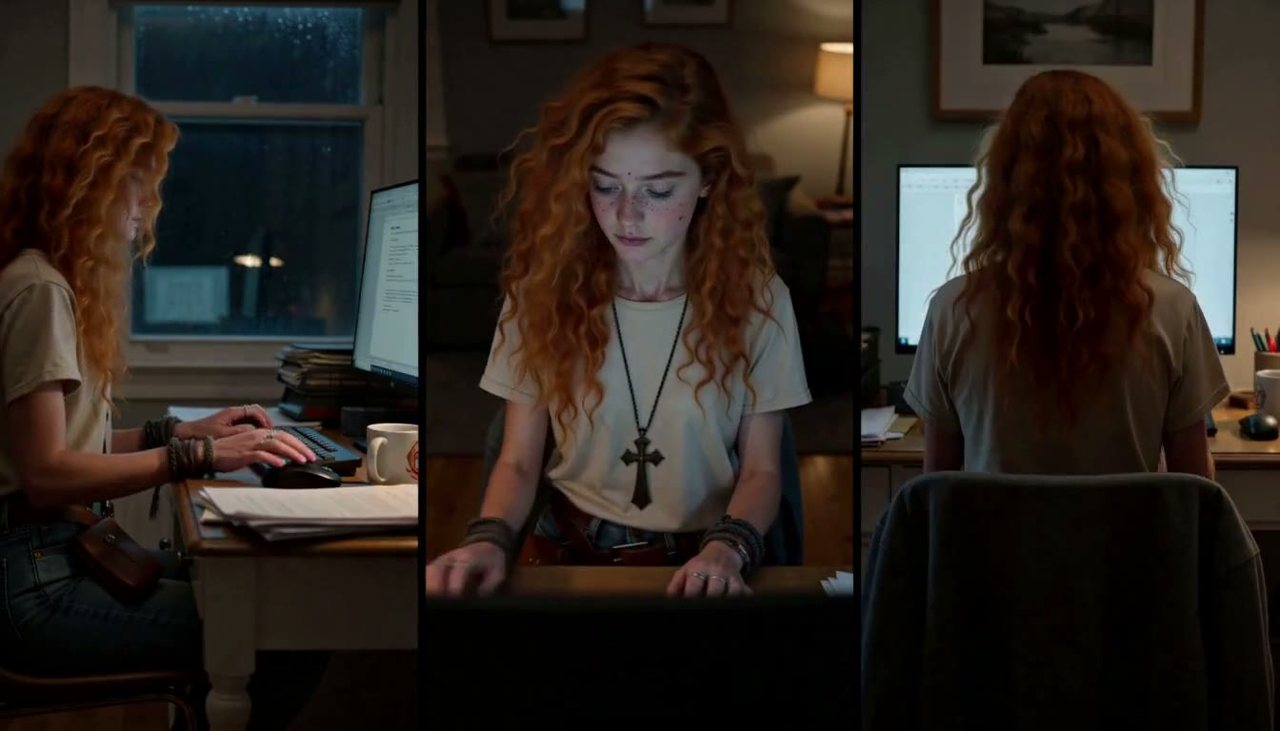 Frame from the Split screen clip