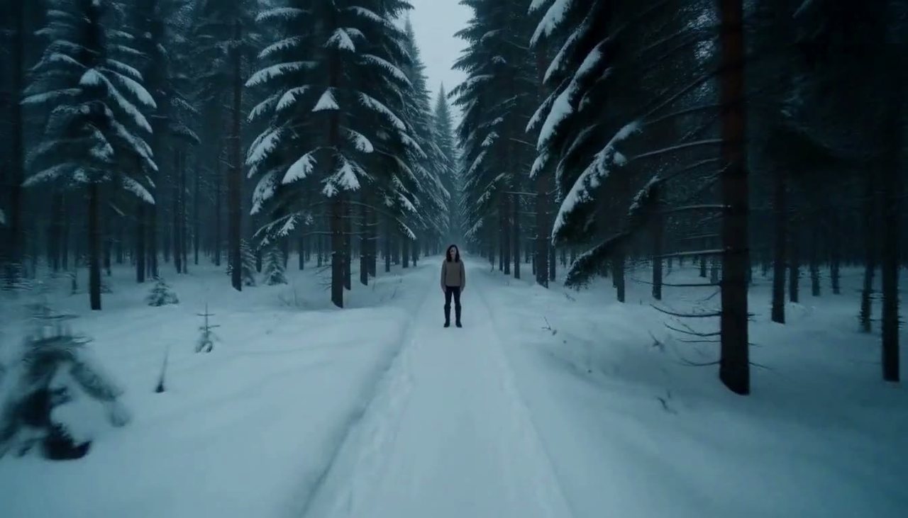 Frame from the Super dolly in clip