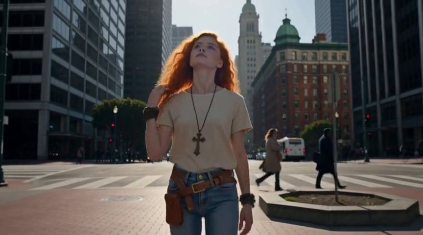 Frame from the Establishing the walk, shot 1 clip