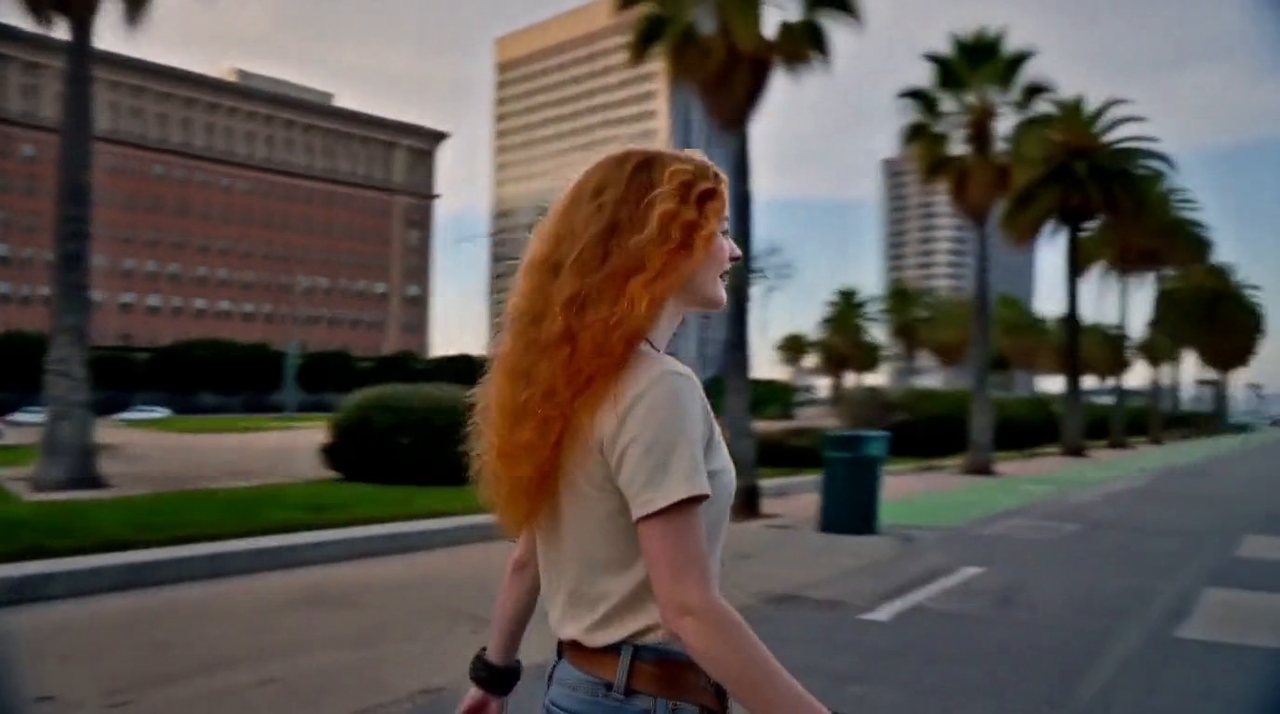 Frame from the Everyone meets her, shot 7 clip