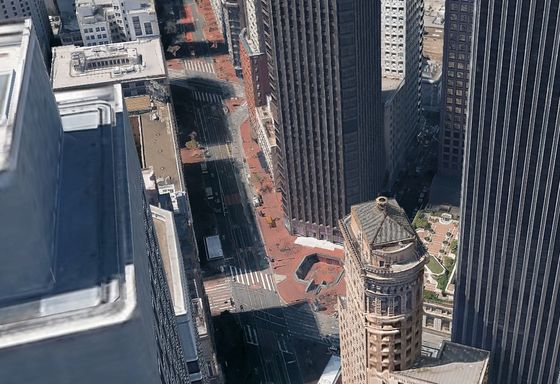 Block 1, Aerial photograph of that block