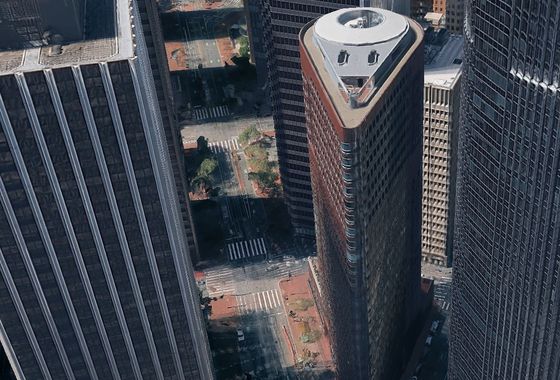 Block 4, Aerial photograph of that block