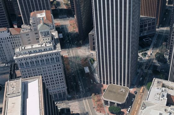 Block 5, Aerial photograph of that block