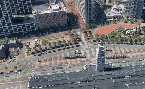 Block 7, Aerial photograph of that block