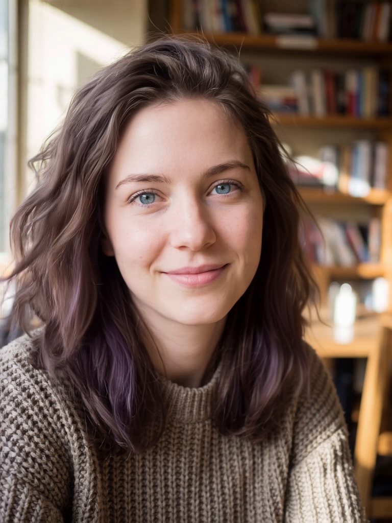 Frame from the Cinemagraph LoRA, 1.5, card-style prompt result